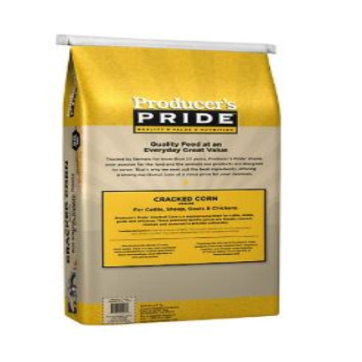 Producer's Pride Cracked Corn Grains Feed, 50 lb. Bag